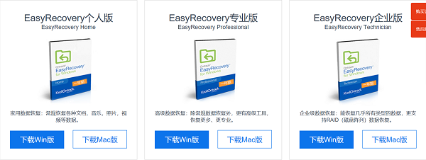 EasyRecovery版本