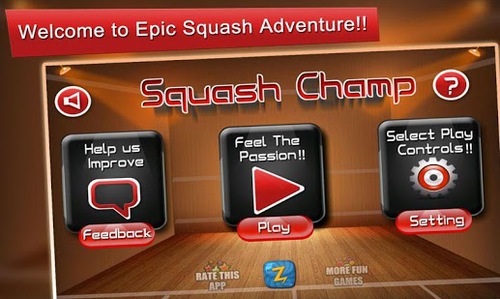 Squash Champ游戏截图