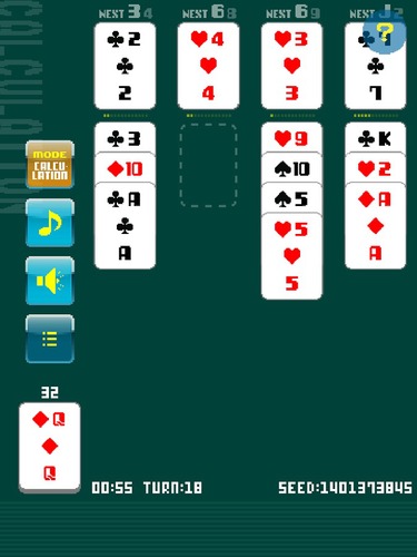 Solitaire Calculation游戏截图