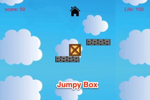 JUMPY箱：多雲的天空自由飛翔游戏截图