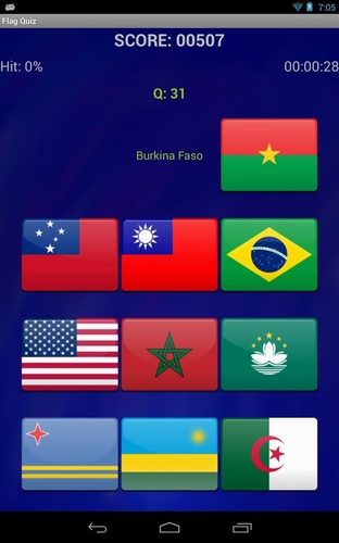 Flag Quiz Free游戏截图