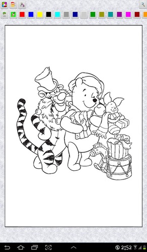 Merry&#32;Christmas&#32;Coloring&#32;Pages&#32;HD