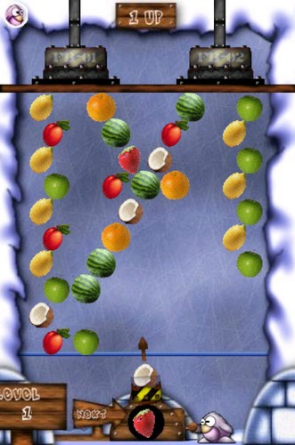 Frozen Fruit Bubble 2游戏截图