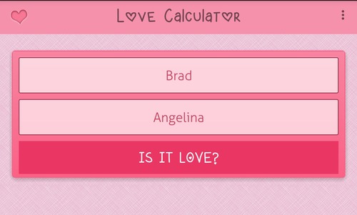 Love Test Calculator游戏截图