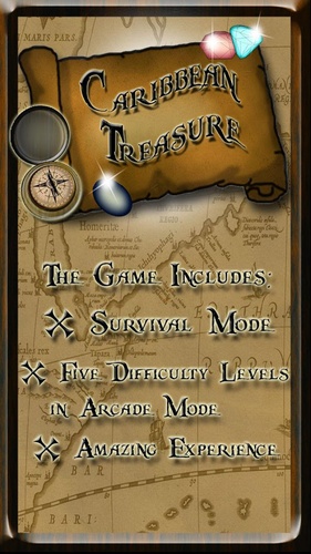 Caribbean's Treasure Free Game游戏截图