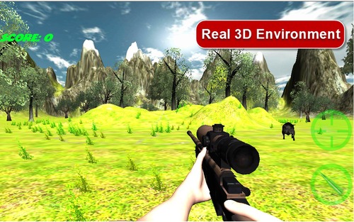 Sniper Boar Hunting 3D游戏截图