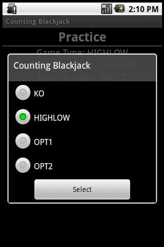 Counting Blackjack游戏截图