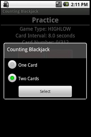 Counting Blackjack游戏截图