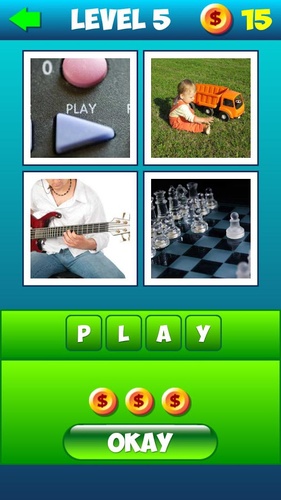 4 pics 1 word游戏截图