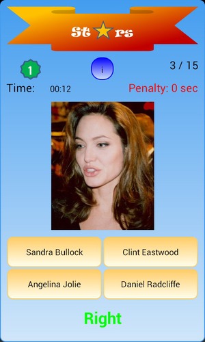 Quiz: Film Stars游戏截图
