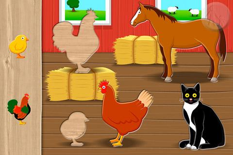 Farmyard Animals LITE游戏截图