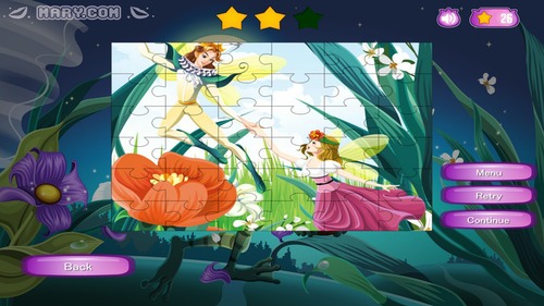 Thumbelina puzzle – 益智游戏游戏截图