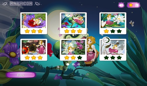 Thumbelina puzzle – 益智游戏游戏截图