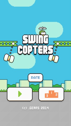 摇摆直升机Swing&#32;Copters