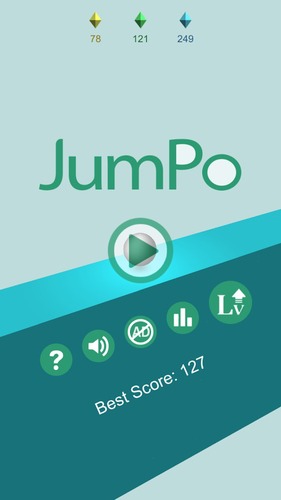 JumPo - 3D跳跳球游戏游戏截图