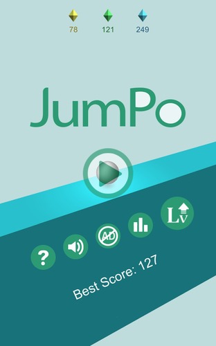 JumPo - 3D跳跳球游戏游戏截图