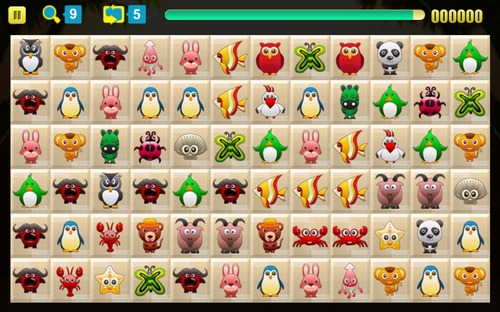 Onet Funny Animal游戏截图