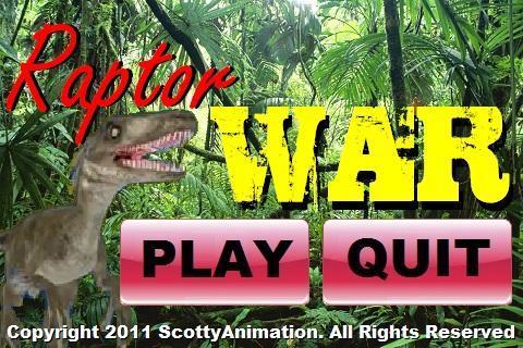 Raptor War (FREE)游戏截图