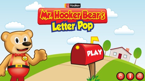 Mr Hooker Bear 字母泡泡中文版游戏截图