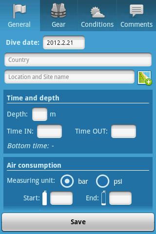 My&#32;Diving&#32;Log