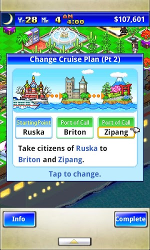 World Cruise Story Lite游戏截图