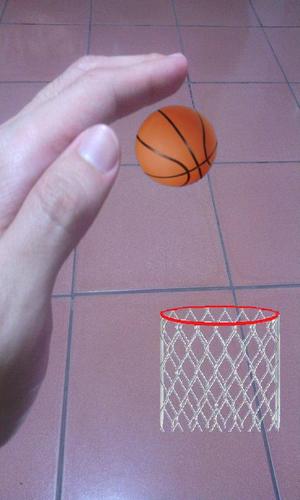 Bounce Ball (AR Basketball)游戏截图