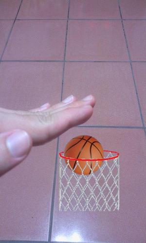 Bounce Ball (AR Basketball)游戏截图