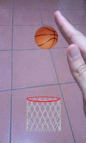 Bounce Ball (AR Basketball)游戏截图