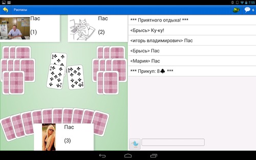 俄罗斯卡片游戏游戏截图