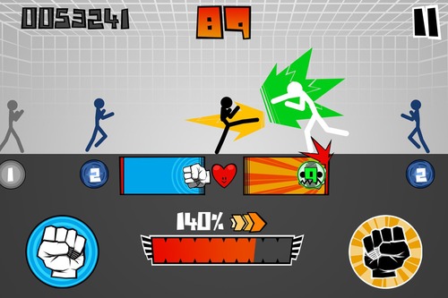 Stickman fighter : Epic battle游戏截图