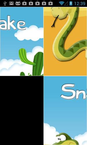 Animals Slide Puzzle Lite游戏截图