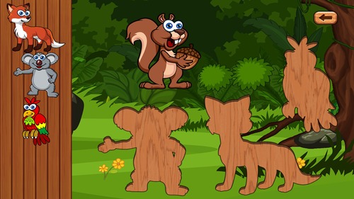 丛林拼图 Jungle Puzzles & Game for kids游戏截图