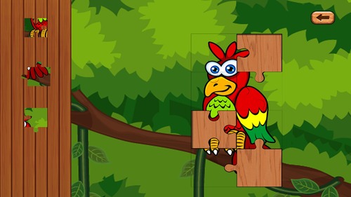 丛林拼图 Jungle Puzzles & Game for kids游戏截图