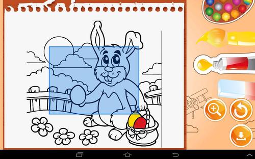 复活节着色书游戏截图