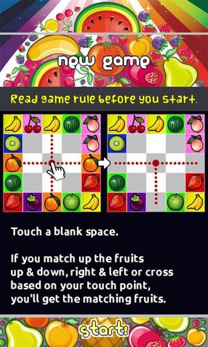 水果拼图 (Fruit Tiles)游戏截图