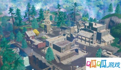 在《堡垒之夜》（Fortnite）游戏中，空降小岛上最近