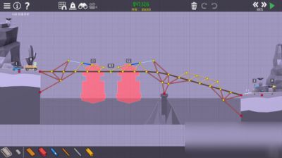 桥梁建造师2斜度吊桥4-3怎么过 polybridge2斜度吊桥4-3过法攻略