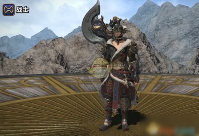 《ff14》5.25战士80级校服染色外观