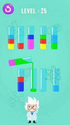 水排序益智游戏截图