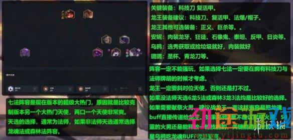 云顶之弈11.7七法上分阵容攻略