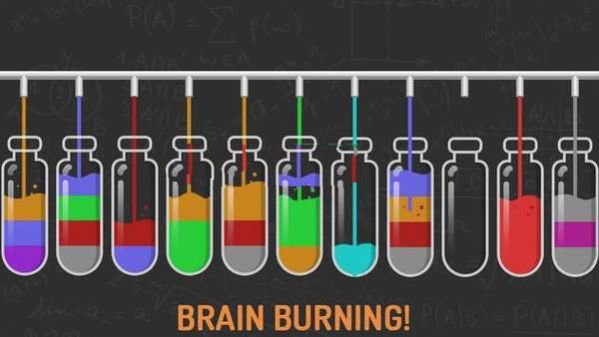 试管水分类游戏