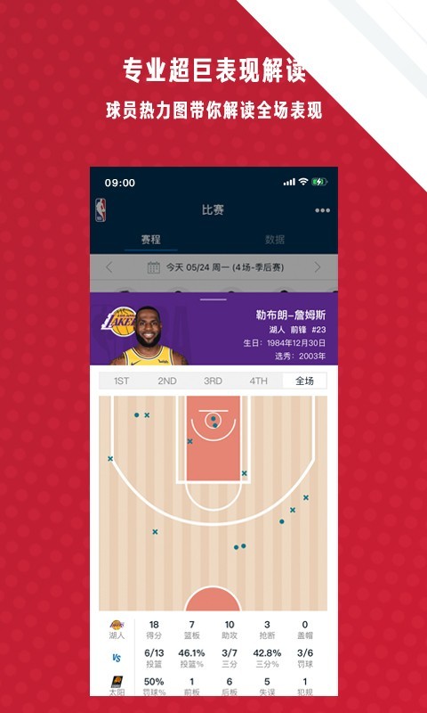 NBAAPP截图