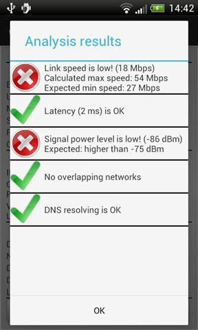 WiFi AnalyzerAPP截图