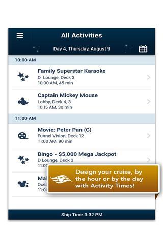 Disney Cruise Line Navigator