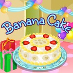 Banana Cake Cooking