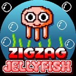 Zigzag Jellyfish : 避免框手机游戏