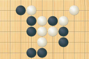 黑白五子棋比赛游戏图片