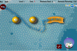 多米诺骨牌游戏图片